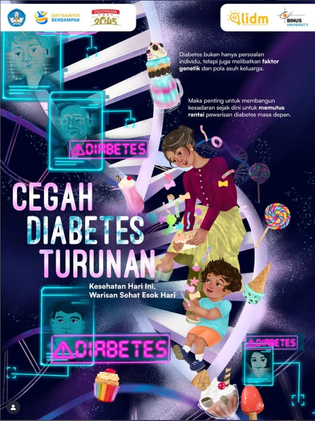 Divisi Poster Digital Pendidikan – 031038 – 167 Studio – Cegah Diabetes Turunan