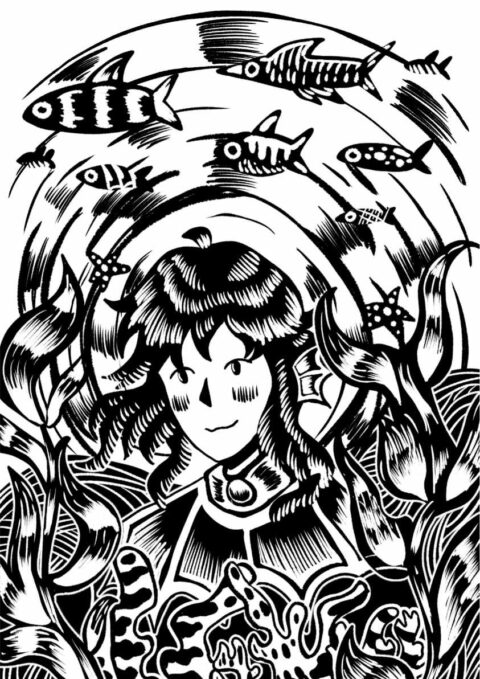 The Human of The Sea karya Michelle Valencia Surjadi &ndash; 2602063491